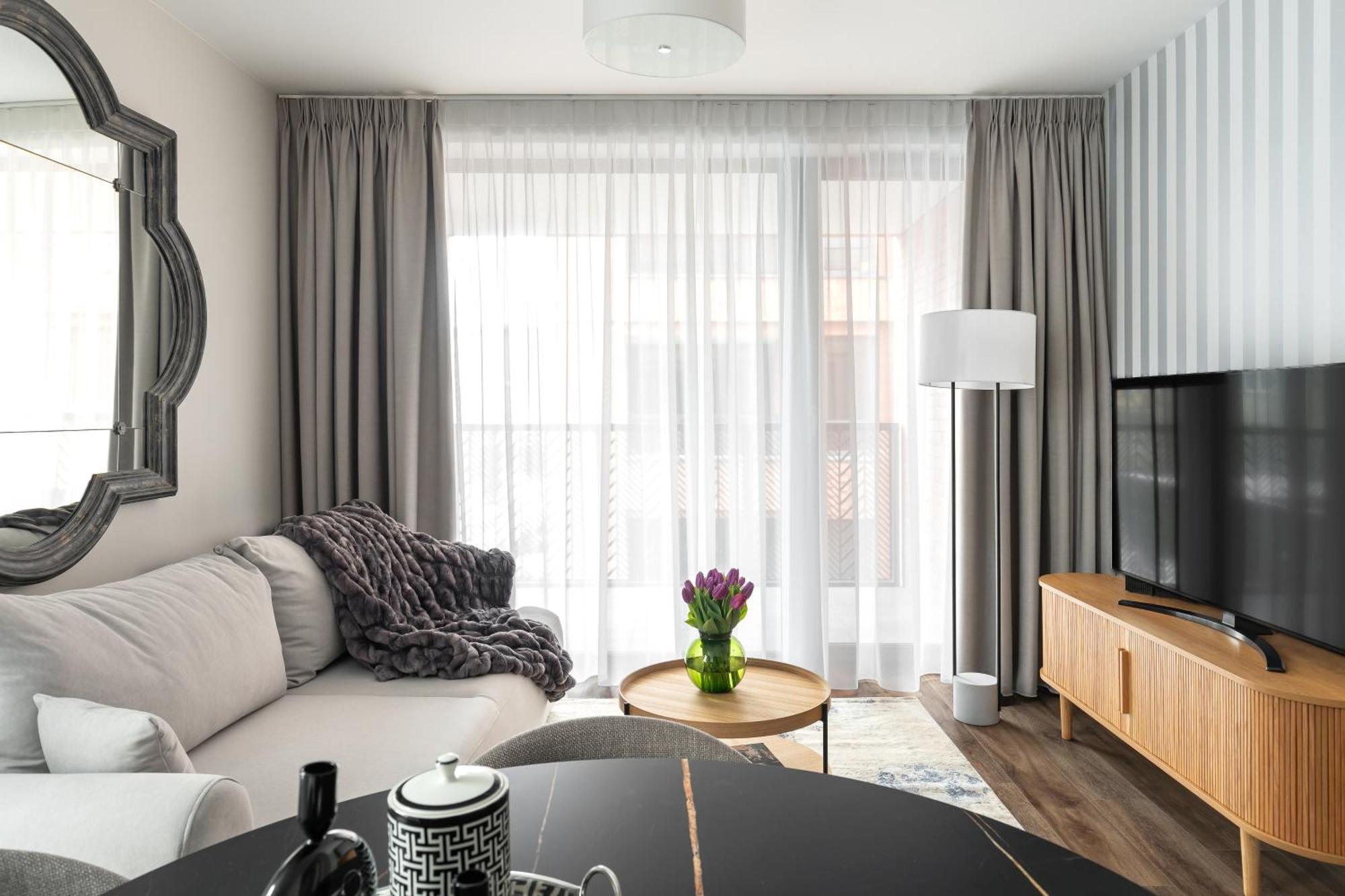 Scala 60H City Center Premium Apartments With Parking By Lion Apartments グダニスク エクステリア 写真